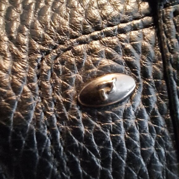 Propet Mens US 8 Shock Absorber Walking Shoes Sneaker Black Leather - Picture 3 of 10